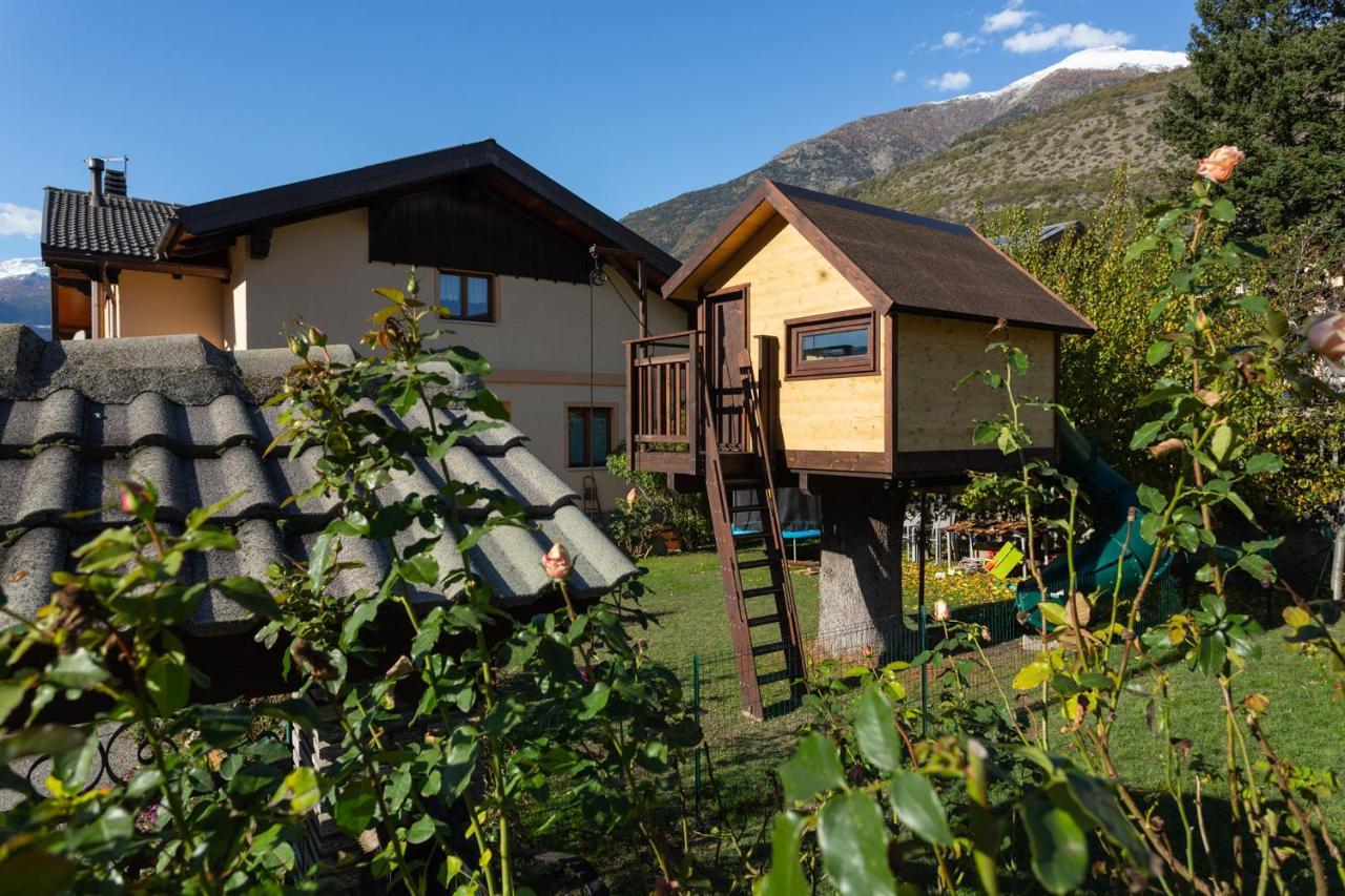 Lo Sherpa Holiday Home Aosta Exterior photo